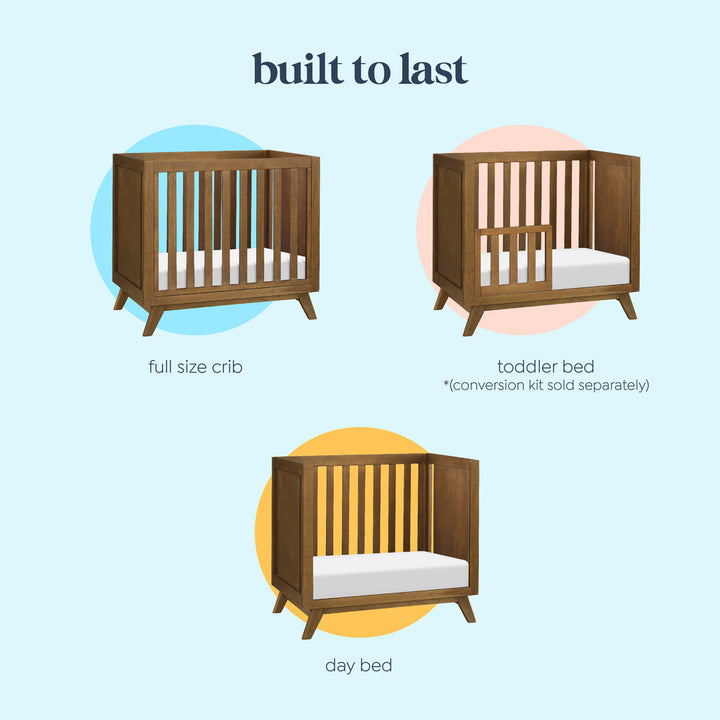 Otto 3-in-1 Convertible Mini Crib