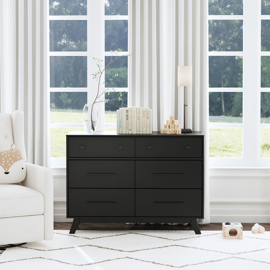 DaVinci Otto 6-Drawer Dresser, Ebony DaVinci Otto 6-Drawer Dresser, Ebony