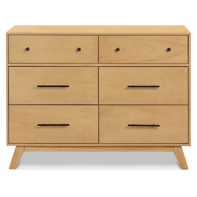 Front view of DaVinci Otto 6-Drawer Dresser in -- Color_Honey