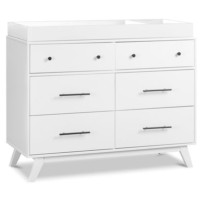 DaVinci Otto 6-Drawer Dresser with changing tray in -- Color_White