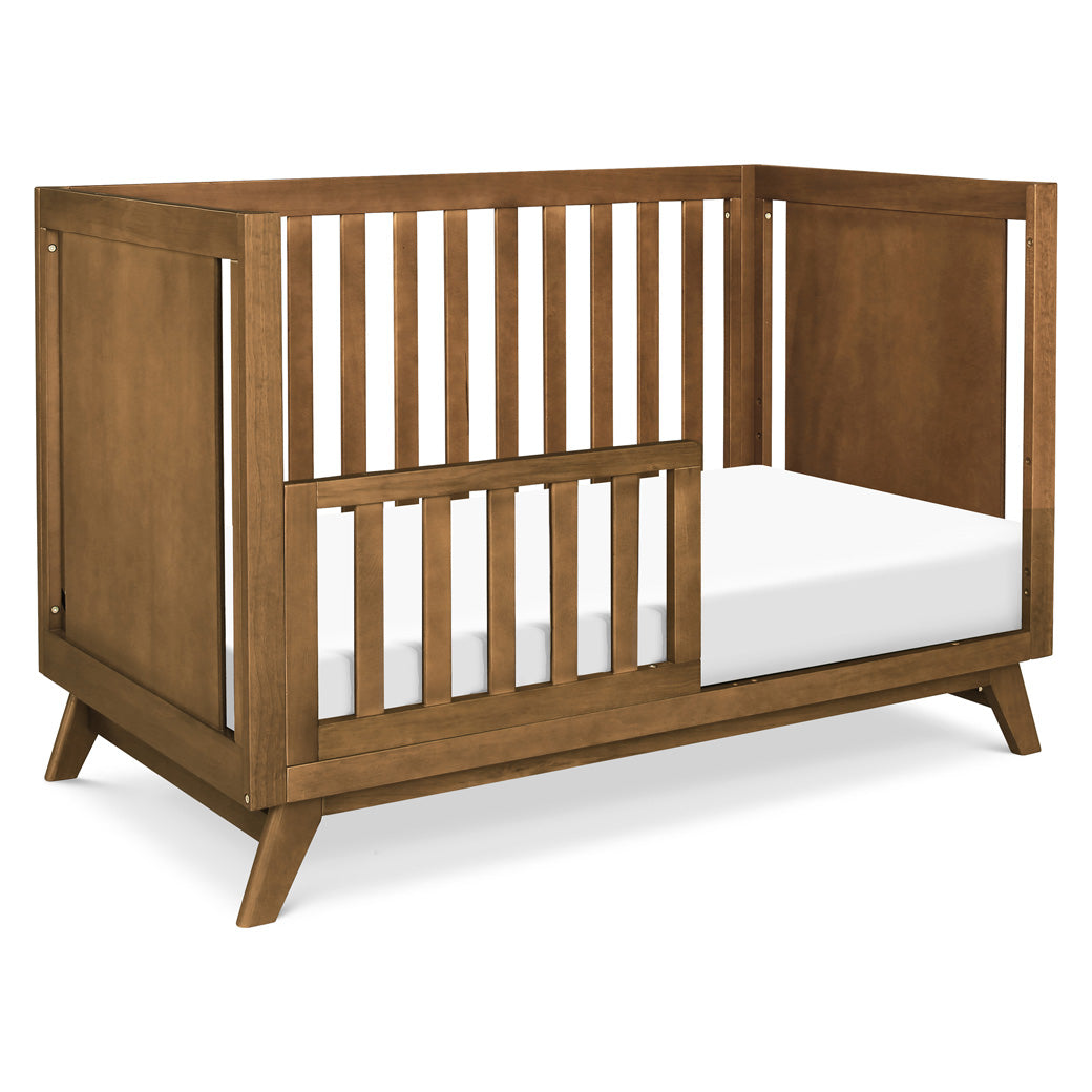 DaVinci Otto 3-in-1 Convertible Crib as toddler bed  in -- Color_Walnut _ Wood
