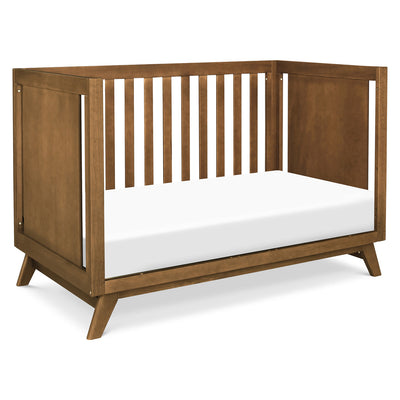 DaVinci Otto 3-in-1 Convertible Crib as daybed in -- Color_Walnut _ Wood