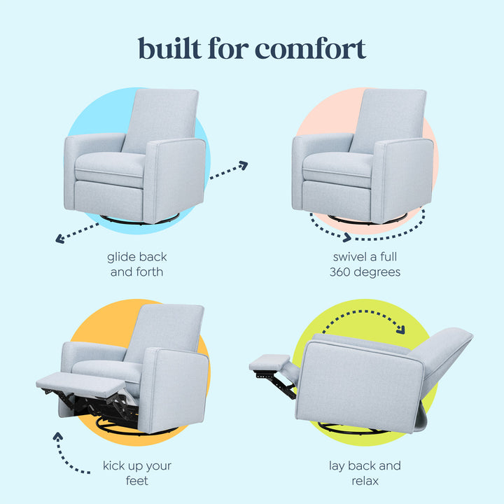 Penny Recliner And Swivel Glider