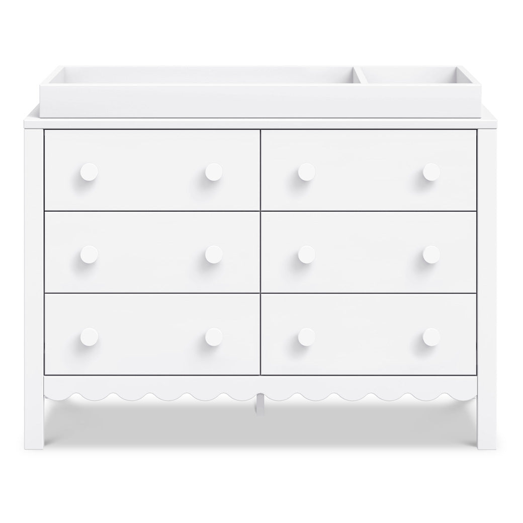 Sammy Scallop 6-Drawer Dresser