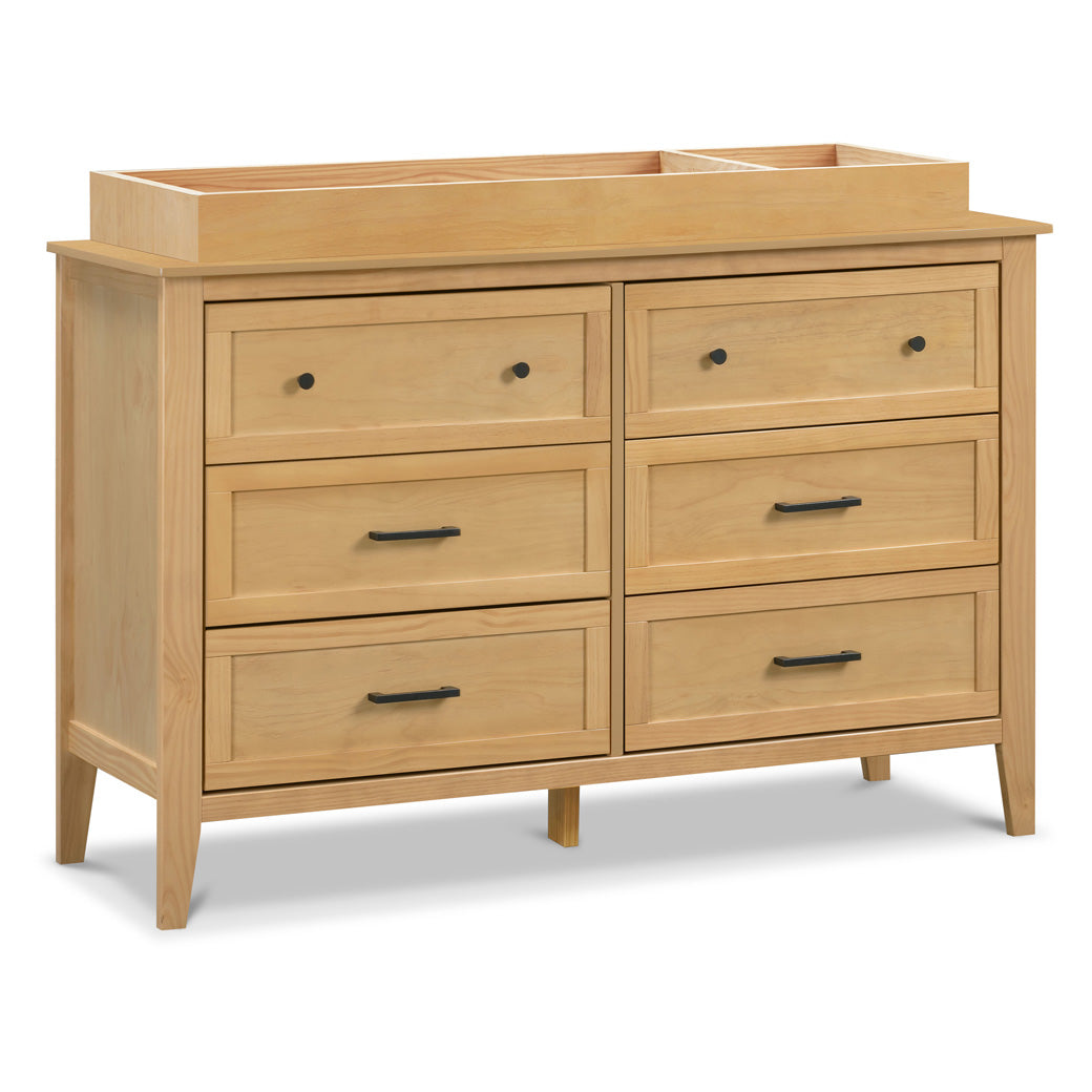 DaVinci Sawyer Farmhouse 6-Drawer Dresser with changing tray  in -- Color_Honey