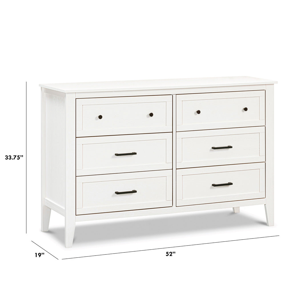 DaVinci Sawyer Farmhouse 6Drawer Dresser Modern Nursery