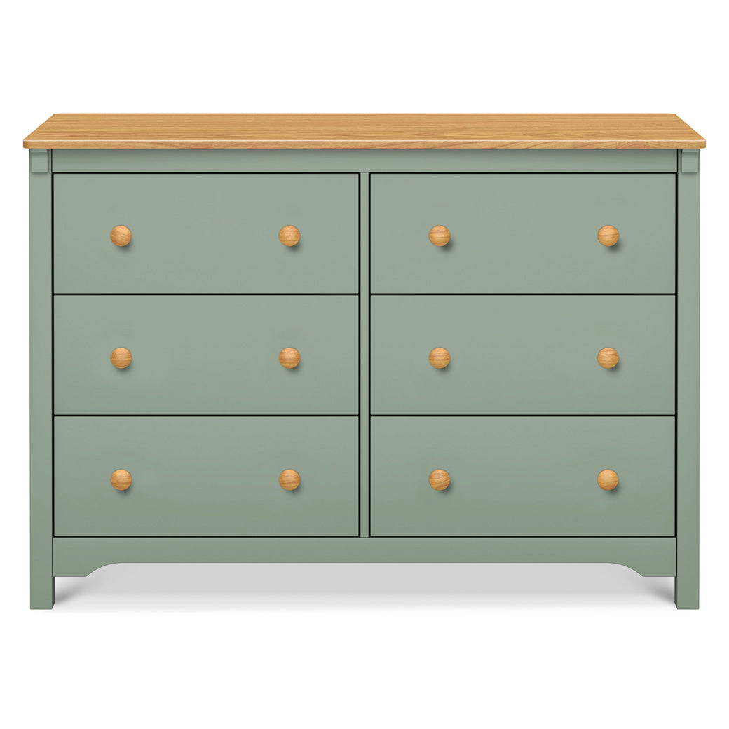 light green dresser FOTOSOK with 19.5'' Deeper Depth, Modern Dresser Chest of Drawers with Door for TV Stand, Deep Drawers and Wide Storage Space, Green : Home & Kitchen Drawer Dresser features six spacious drawers with open finger pulls and a streamlined Vintage Green | Shackteau Interiors,