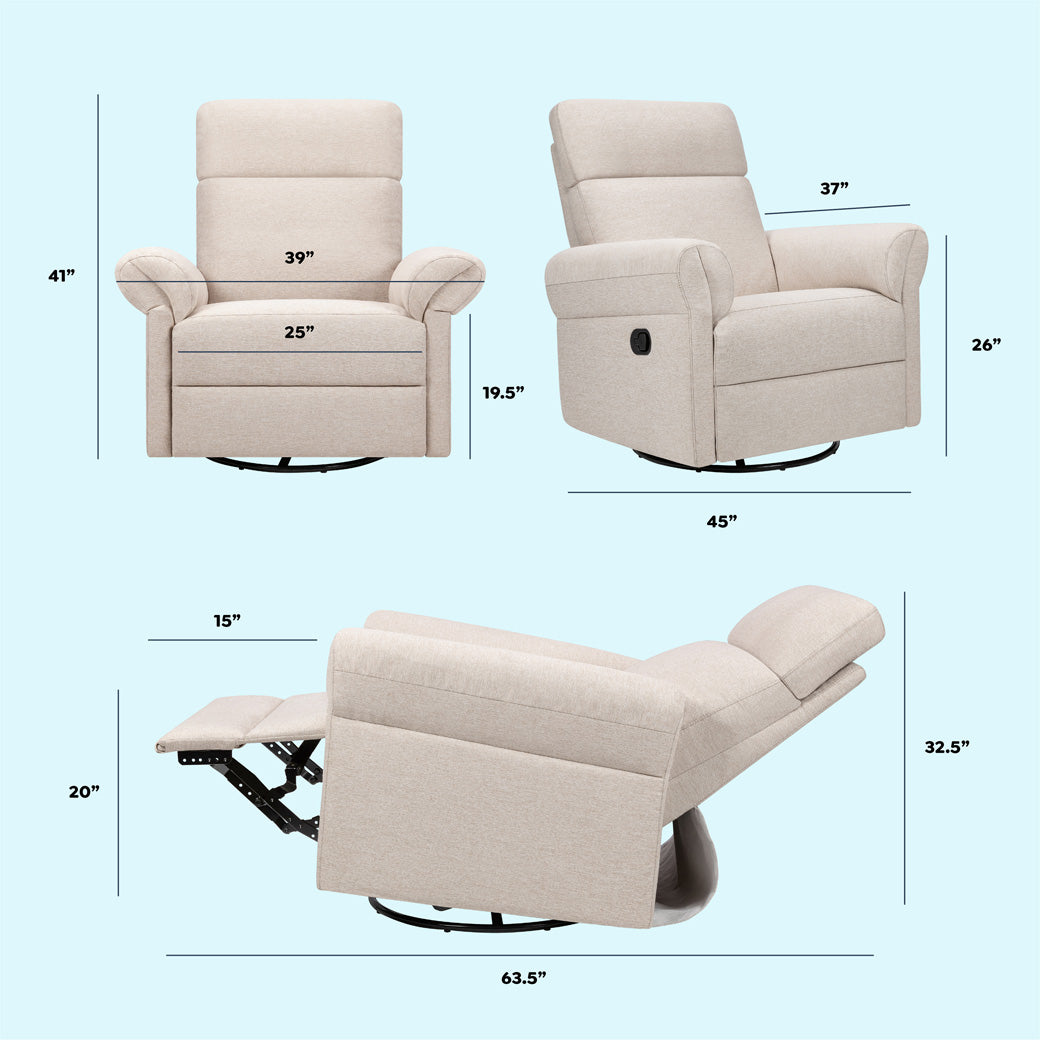 Suzy Flex Recliner and Swivel Glider