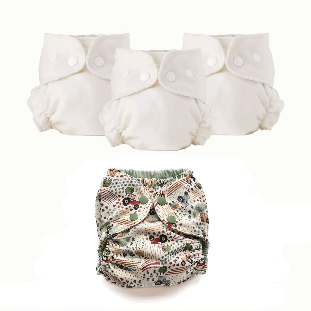 Diaper Inner Snap + Diaper Outer Bundle