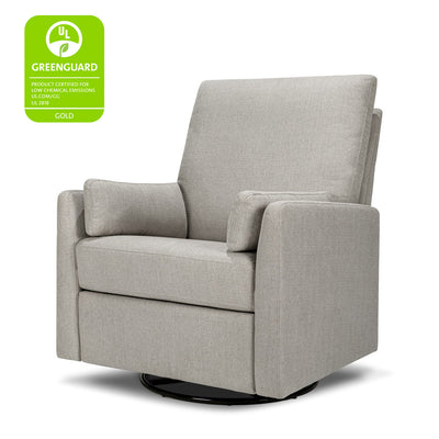 Carter's by DaVinci Ethan Recliner and Swivel Glider with GREENGUARD tag in -- Color_Performance Grey Linen