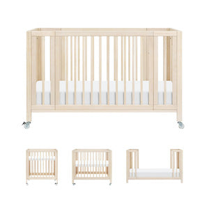 Babyletto's Yuzu 8-In-1 Convertible Crib With All Stages Conversion Kits in -- Color_White