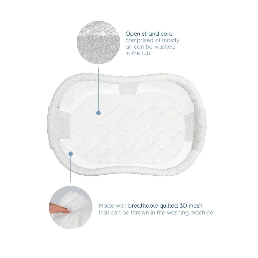 Bassinest 3.0 Soothe + FR-Free Mattress Bundle