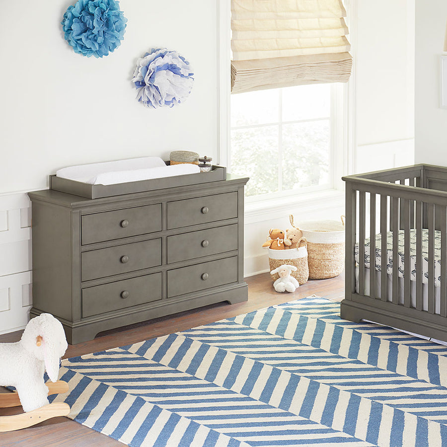 grey spring dress Hanley 6-Drawer Dresser