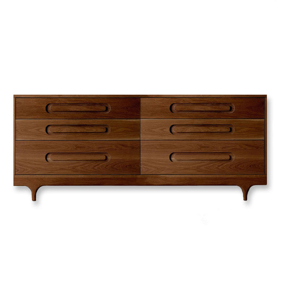 double dresser mid century modern Kalon Caravan Dresser - Double Storage
