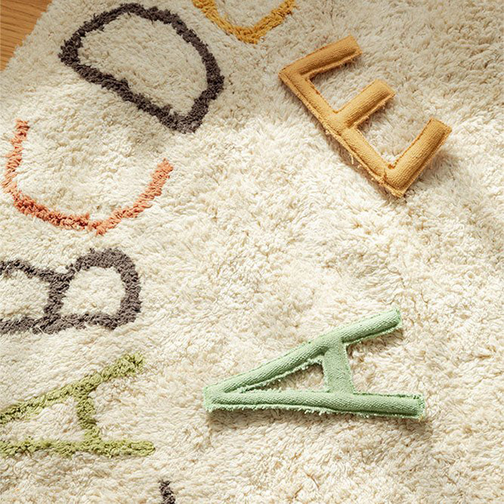 ABC Colour and Letters Washable Play Rug