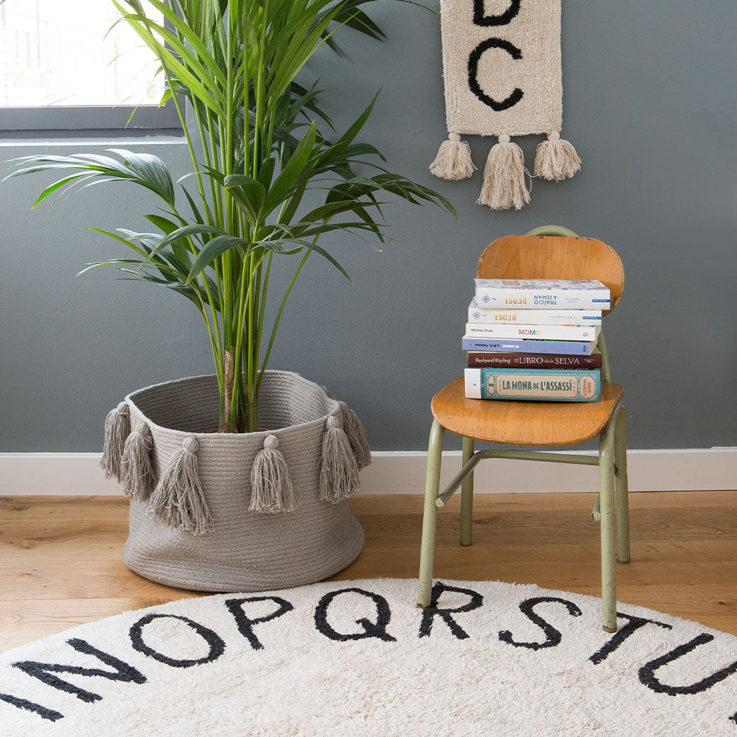 Lorena Canals ABC Round Washable Rug | Modern Nursery™