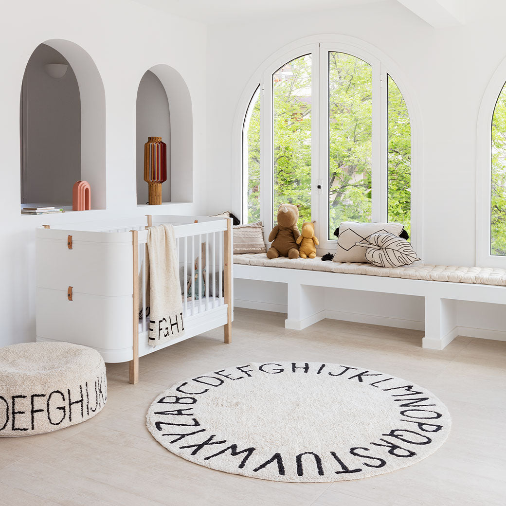 Lorena Canals ABC Round Washable Rug | Modern Nursery™