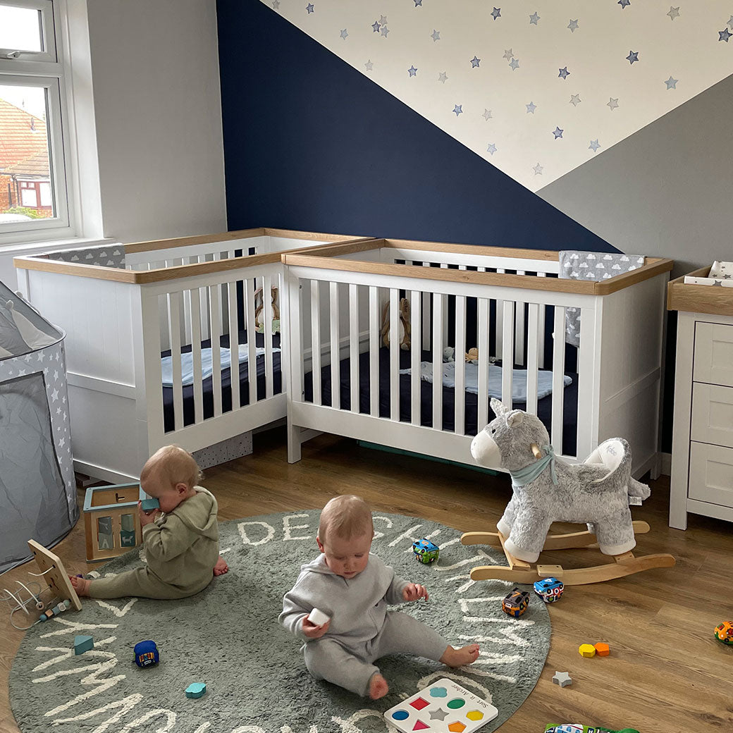 ABC Round Washable Rug