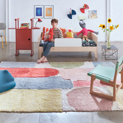 Abstract Woolable Rug