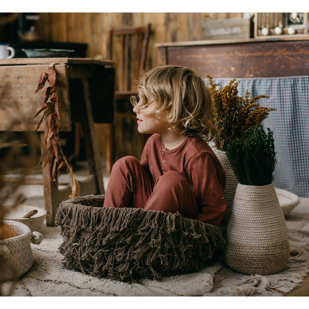Baby Mushroom Basket