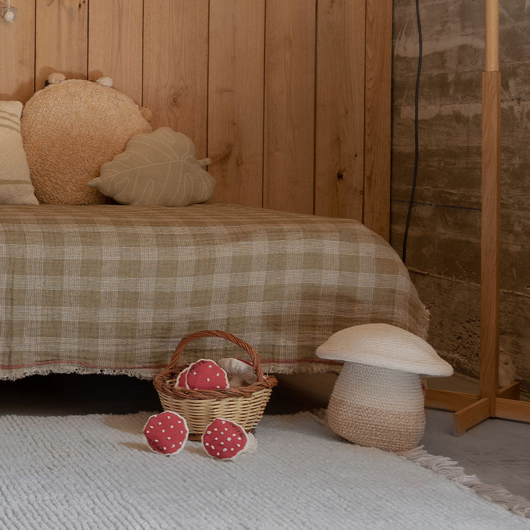 Baby Mushroom Basket