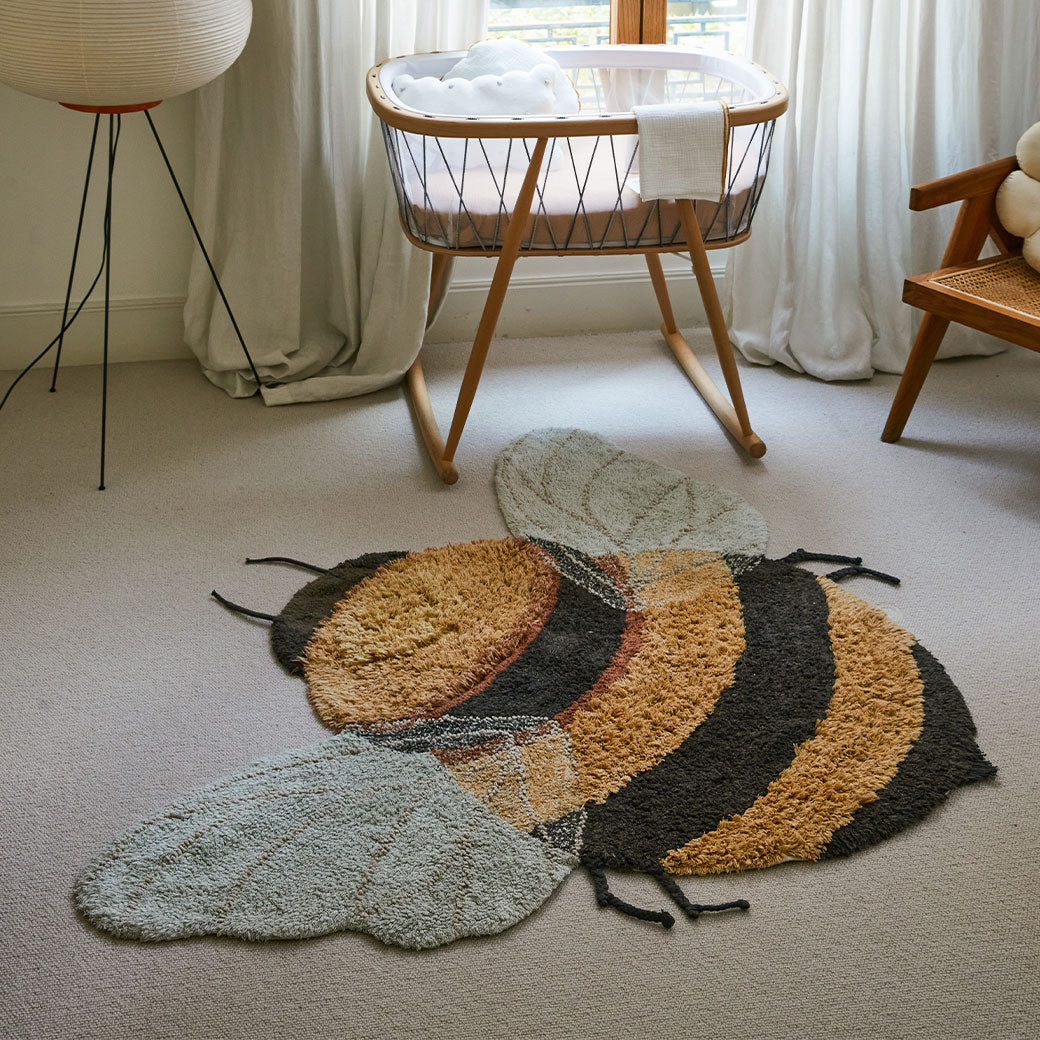 Bee Washable Rug