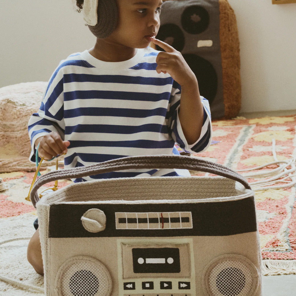 Boombox Basket