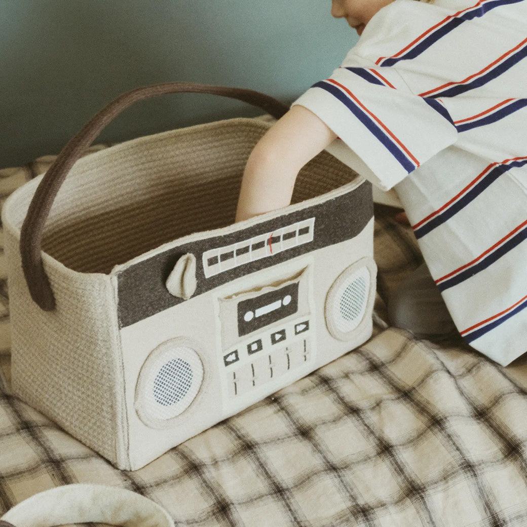 Boombox Basket