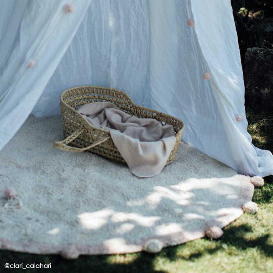 Bubbly Natural Washable Rug