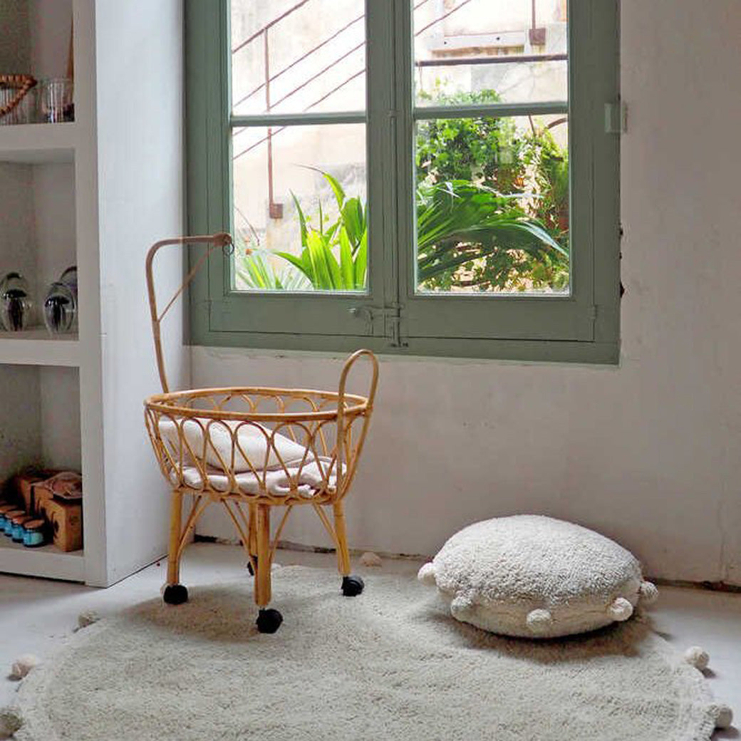 Bubbly Natural Washable Rug
