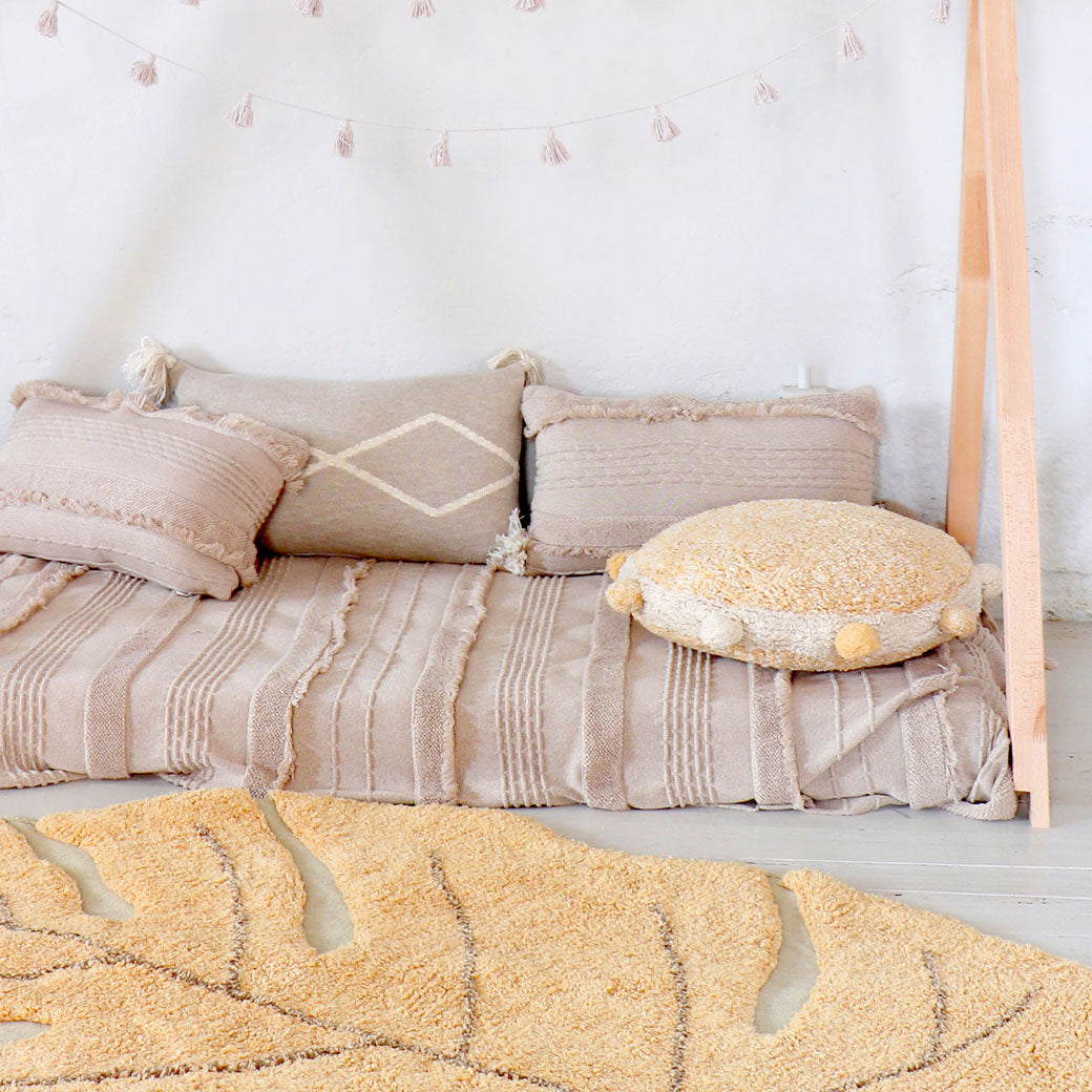 Bubbly Round Floor Cushion