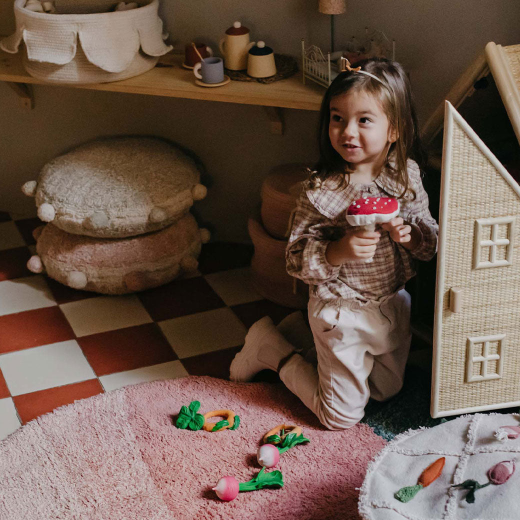 Bubbly Round Floor Cushion