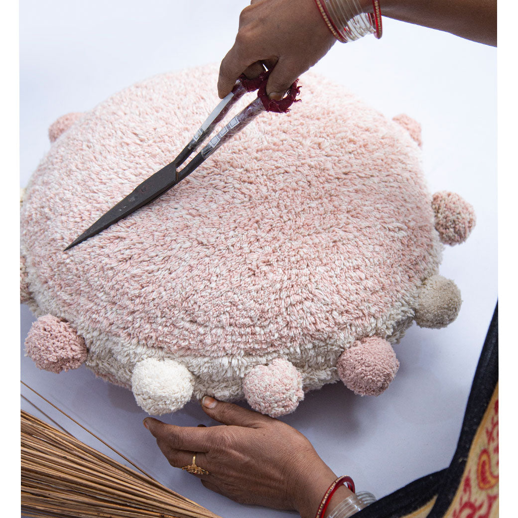 Bubbly Round Floor Cushion