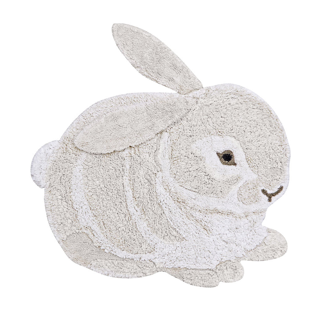 Lorena Canals Bunny Washable Animal Rug | Modern Nursery™
