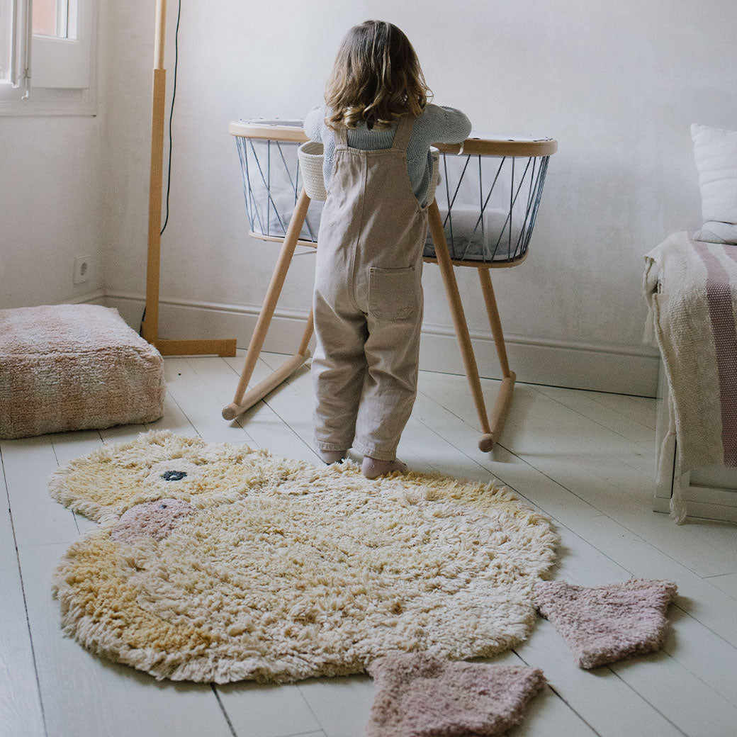 Lorena Canals Ducky Washable Animal Rug | Modern Nursery™