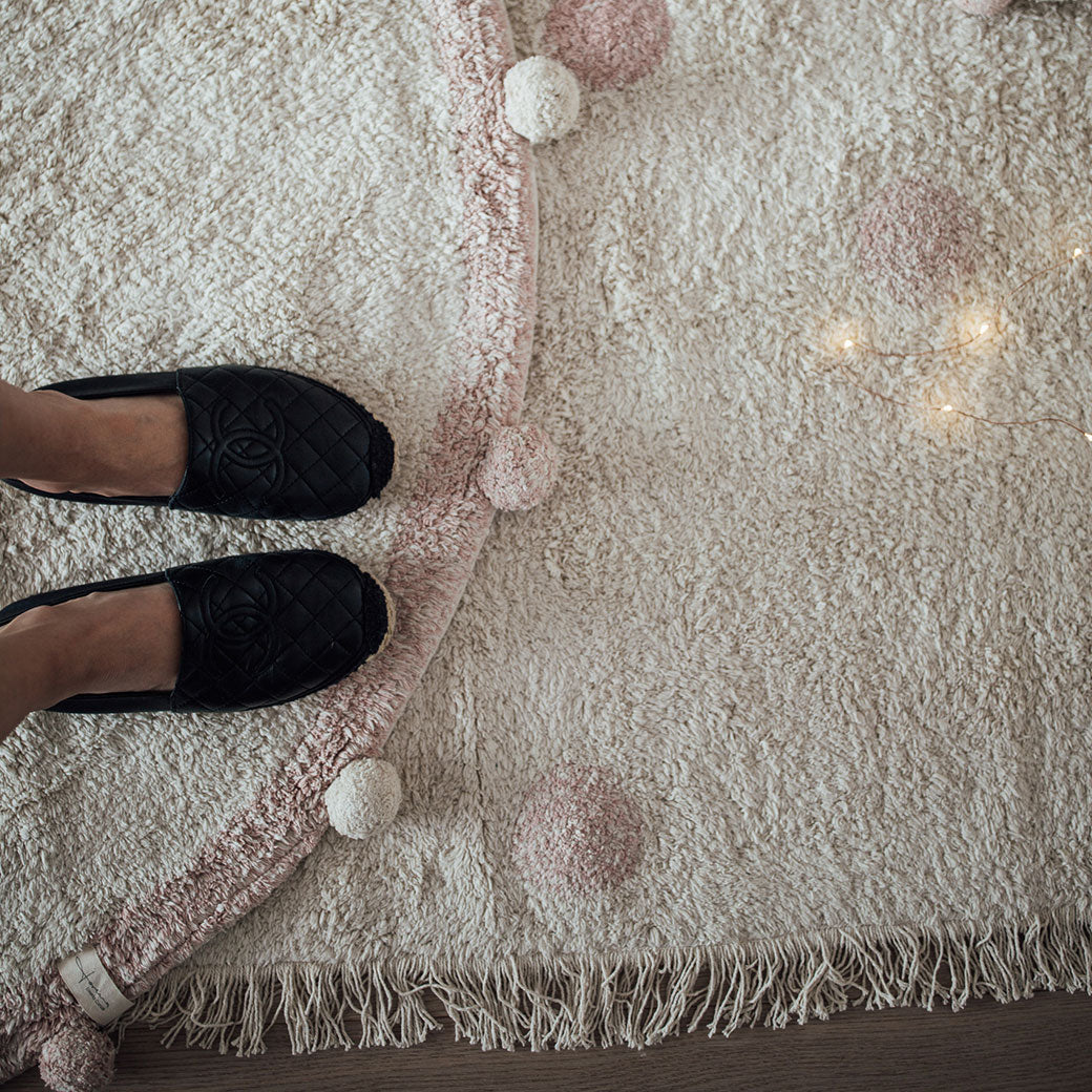 Hippy Dots Washable Rug