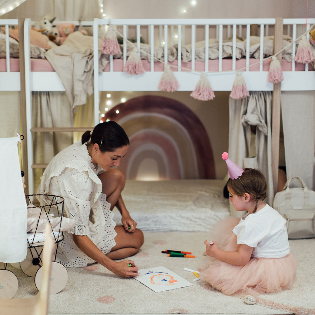 Hippy Dots Washable Rug