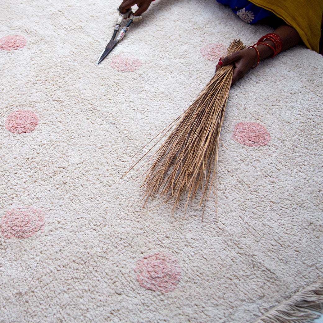 Hippy Dots Washable Rug