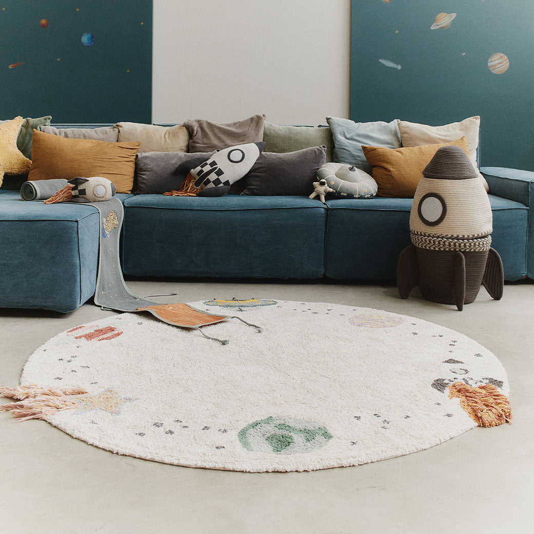 Interstellar Journey Washable Rug