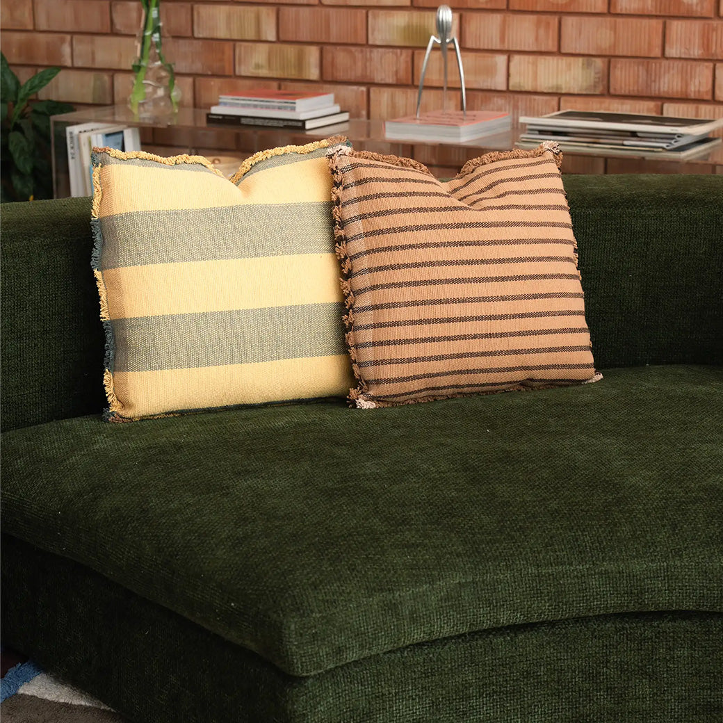 Lines Square Cushion