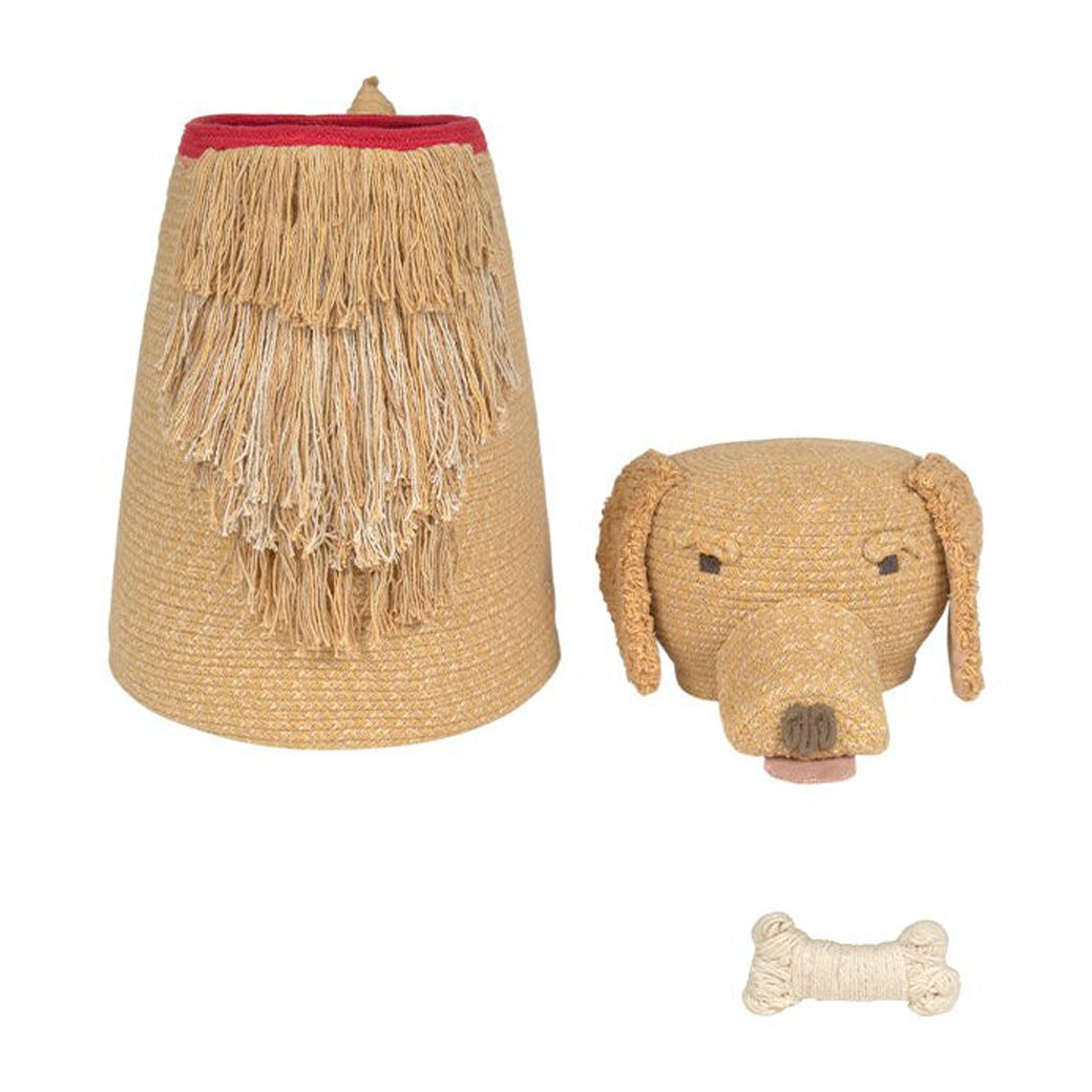 Luna the Golden Retriever Basket