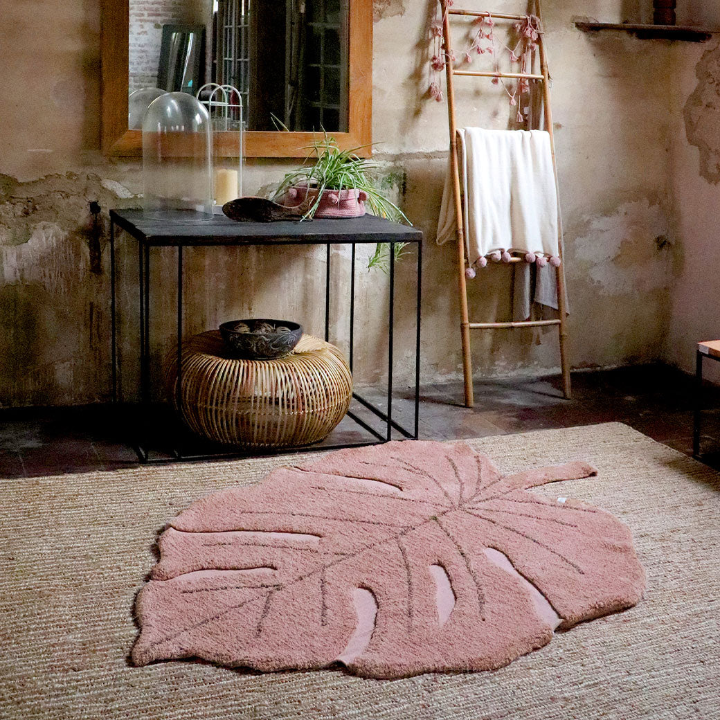 Monstera Washable Rug
