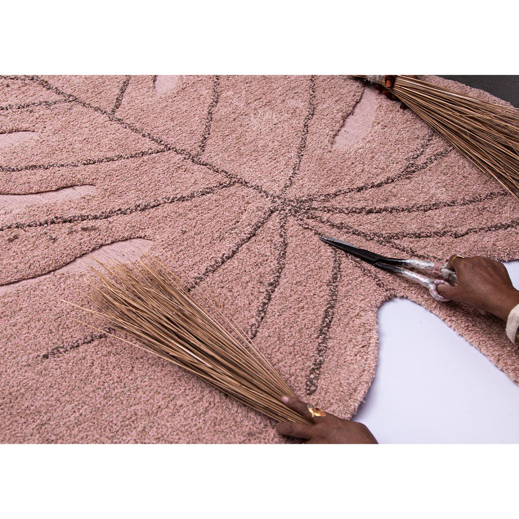 Monstera Washable Rug