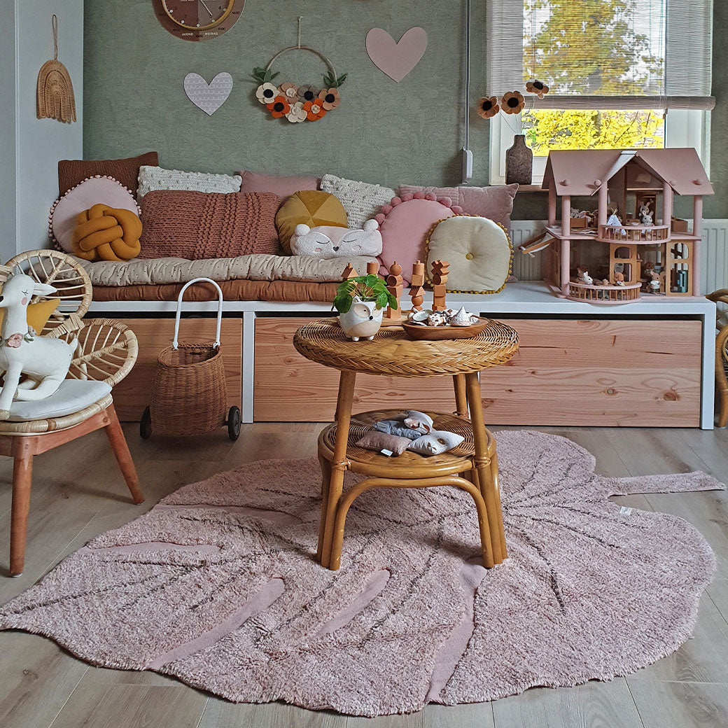 Monstera Washable Rug