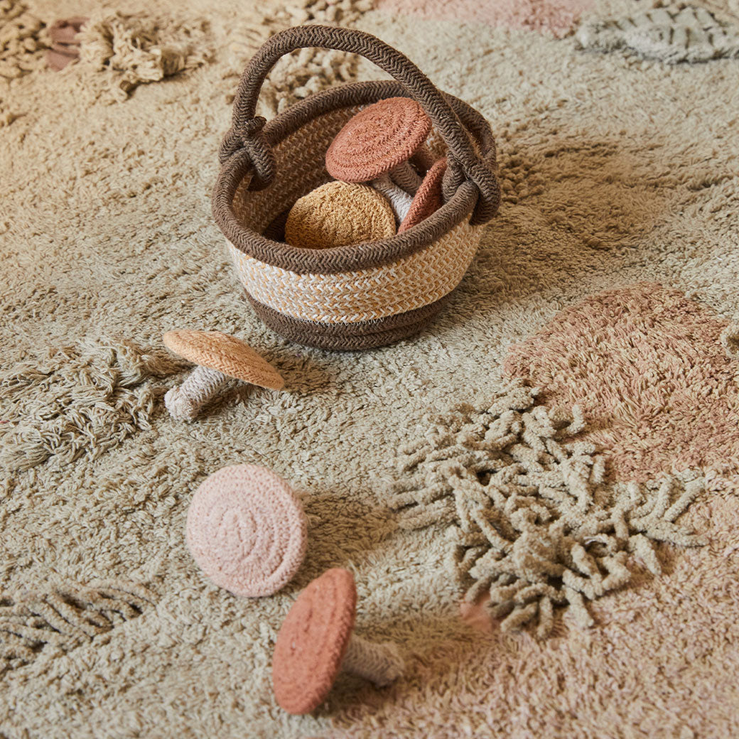 Lorena Canals Mushroom Forest Washable Play Rug | Modern Nursery™