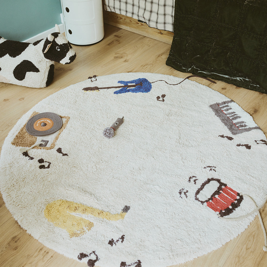 Music Washable Play Rug