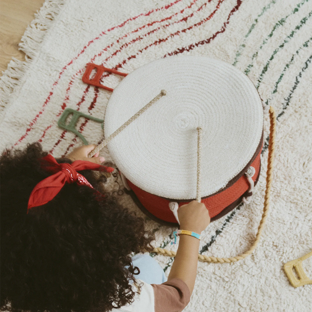 Notes Washable Play Rug