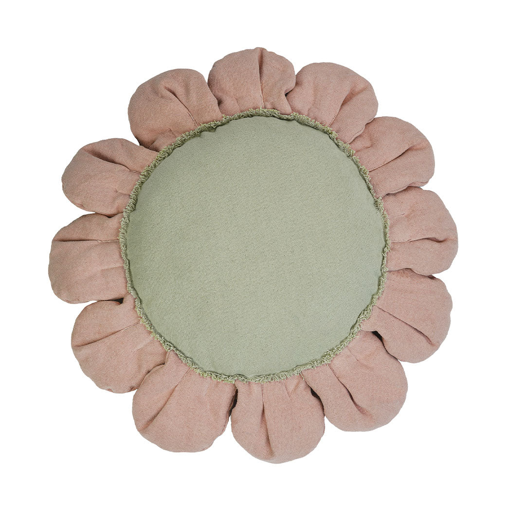 Pink Daisy Floor Cushion