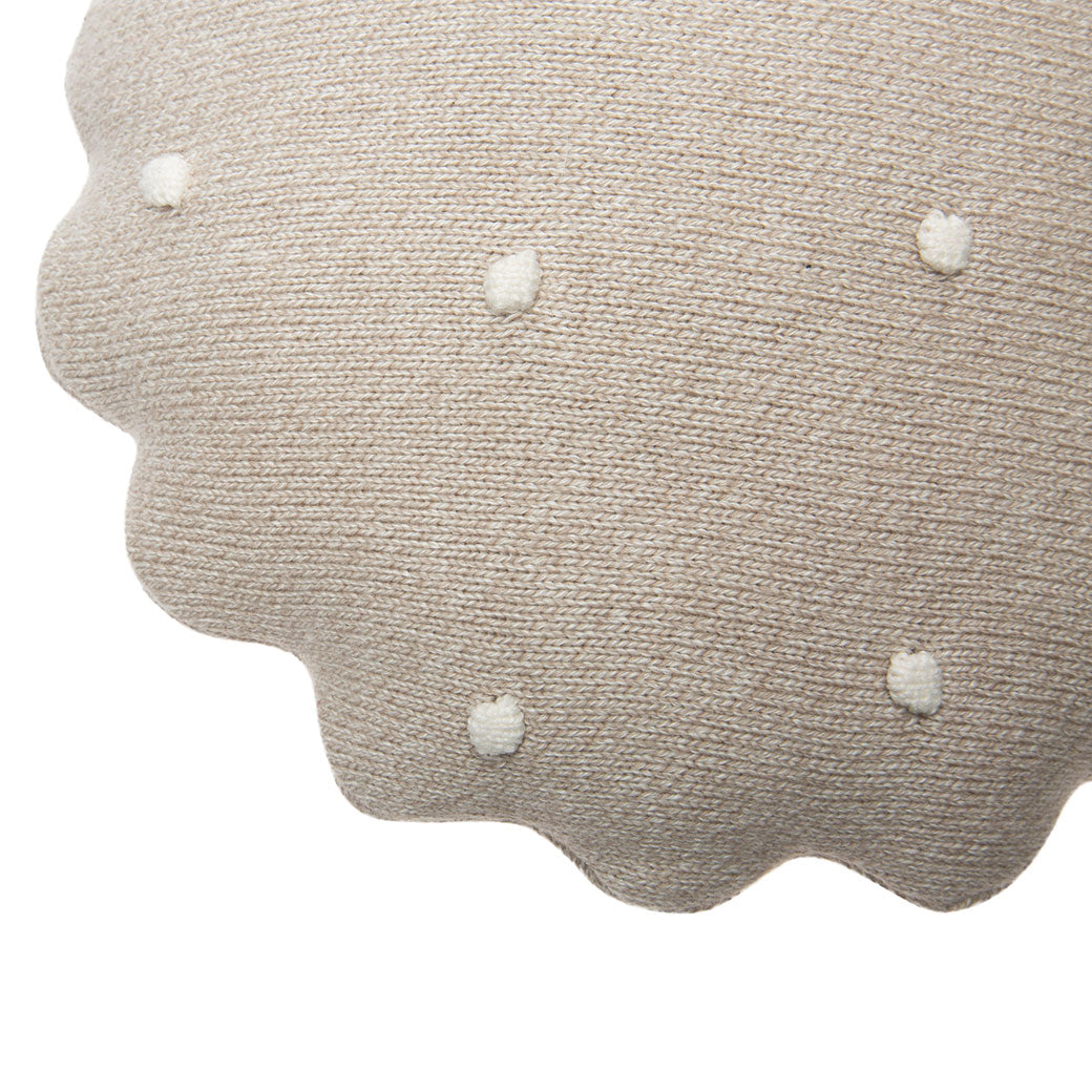 Round Knitted Cushion