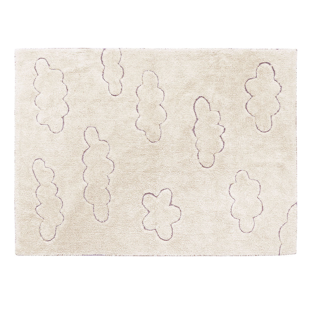 RugCycled Clouds Washable Rug